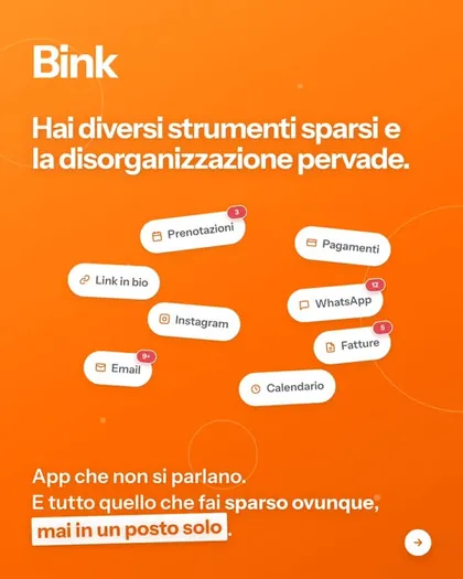 Bink: tutti gli strumenti sparsi, in un posto solo