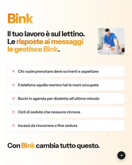 Bink: il tuo lavoro è sul lettino