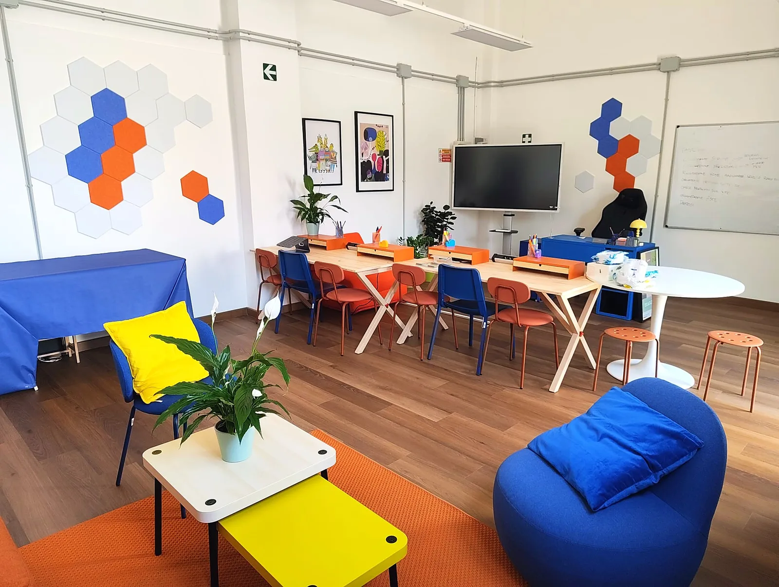 Lo spazio di coworking di LeMura85